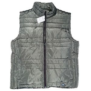 NWT flag & anthem - navy green puffer vest 100% polyester (XL)

#puffervest